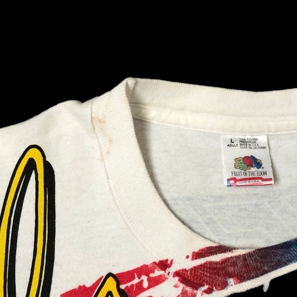 Vintage 1995 NASCAR Champion Jeff Gordon All Over Print AOP T-Shirt (L)