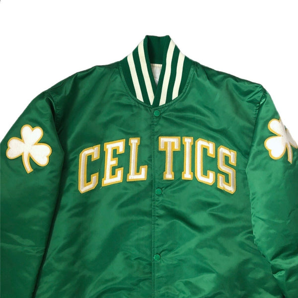 Vintage NBA Boston Celtics Starter Satin Jacket (Large Extra Tall)