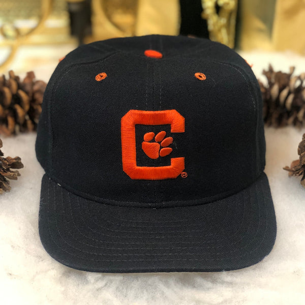 Vintage NCAA Clemson Tigers New Era Wool Fitted Hat 7 3/8