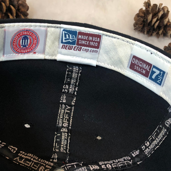 Vintage NCAA South Carolina Gamecocks New Era Wool Fitted Hat 7 1/2