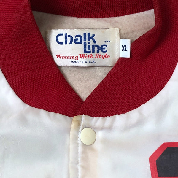 Vintage NBA Chicago Bulls Michael Jordan Chalk Line Fanimation Jacket (XL)
