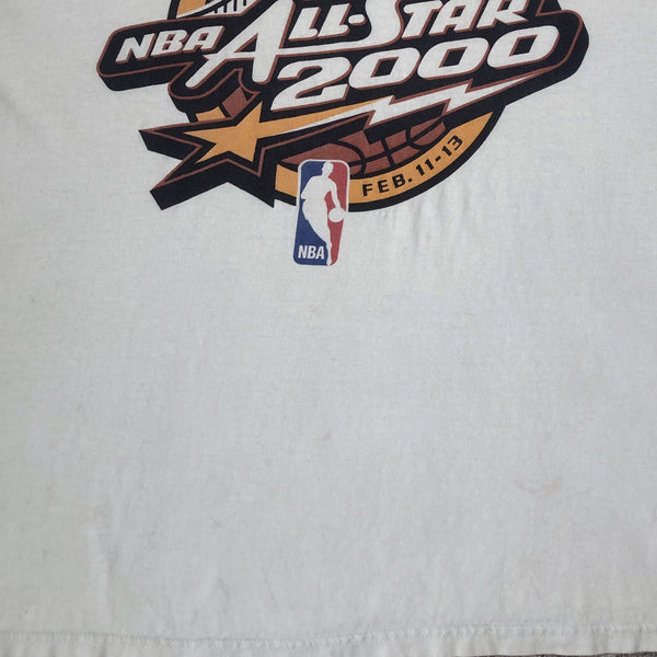 Vintage 2000 NBA All-Star Game Golden State Oakland California T-Shirt (XL)