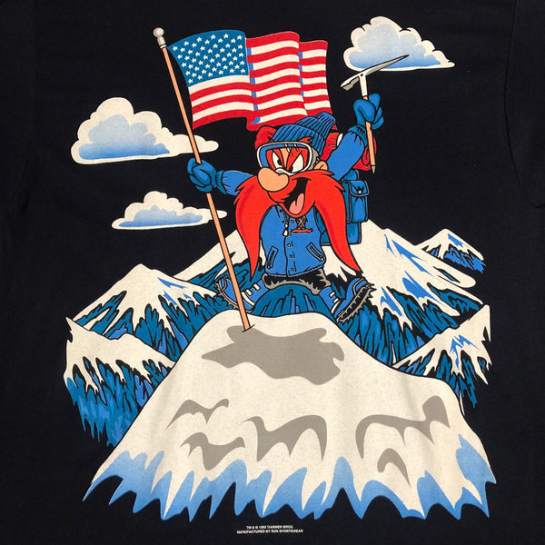 Vintage Deadstock NWT Looney Tunes Yosemite Sam Climber USA T-Shirt (XL)