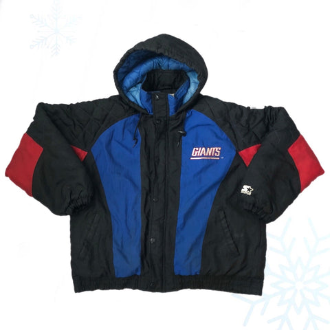 Vintage NFL New York Giants Starter Puffer Jacket (L)