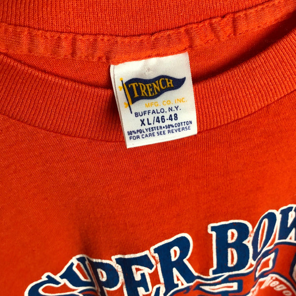 Vintage NFL Denver Broncos Super Bowl XXII 1987 AFC Champions T-Shirt (M)