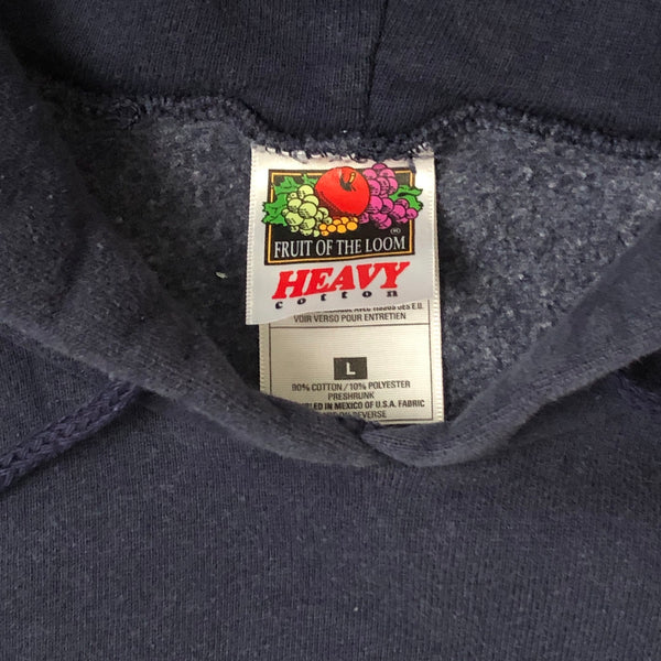 Vintage 1998 MiLB Wilmington Blue Rocks Baseball Hoodie Sweatshirt (L)