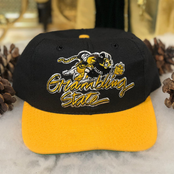 Vintage NCAA Grambling State Tigers Football The Game Wool Snapback Hat