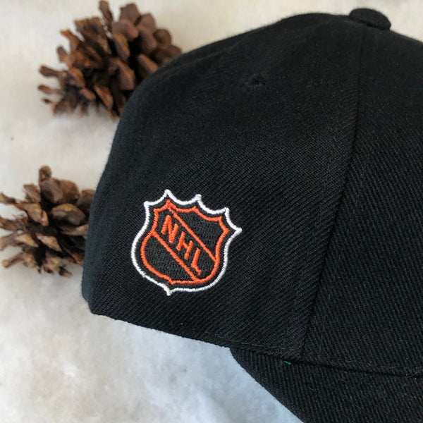 Vintage Deadstock NWT NHL Carolina Hurricanes Sports Specialties Plain Logo Wool Snapback Hat