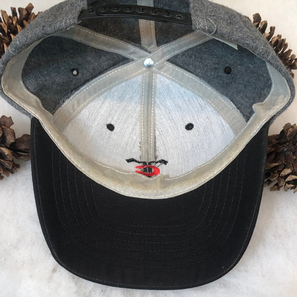 Vintage Troy Colts Michigan High School Melton Wool Snapback Hat