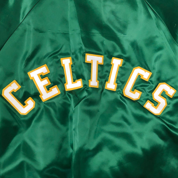 Vintage NBA Boston Celtics Chalk Line Satin Jacket (XL)