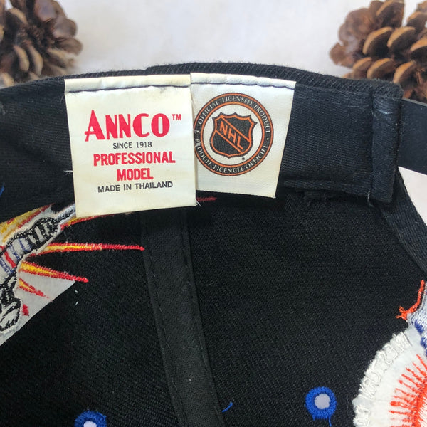 Vintage NHL New York Rangers Annco Championships Wool Snapback Hat