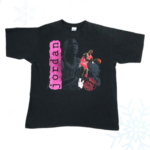 Vintage NBA Michael Jordan Chicago Bulls Salem Sportswear T-Shirt (XL)