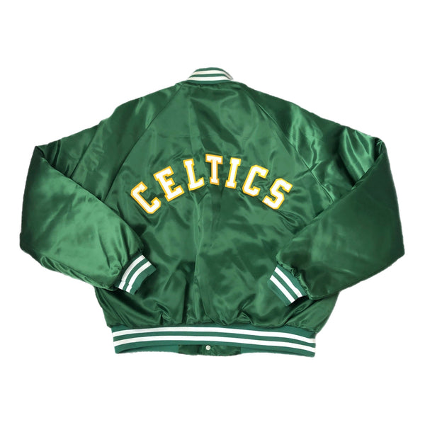 Vintage NBA Boston Celtics Chalk Line Satin Jacket (XL)
