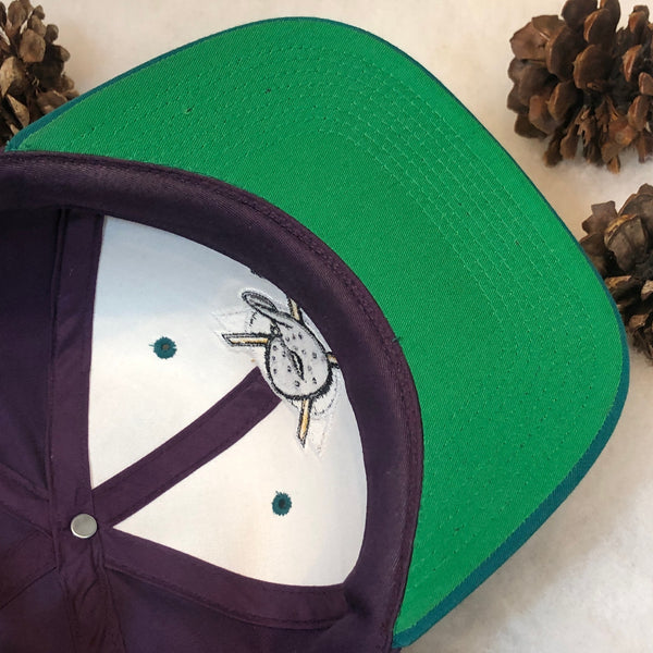 Vintage NHL Anaheim Mighty Ducks The G Cap Twill Snapback Hat