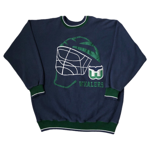 Vintage NHL Hartford Whalers Hockey Crewneck Sweatshirt (XL)