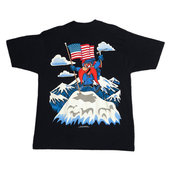 Vintage Deadstock NWT Looney Tunes Yosemite Sam Climber USA T-Shirt (XL)