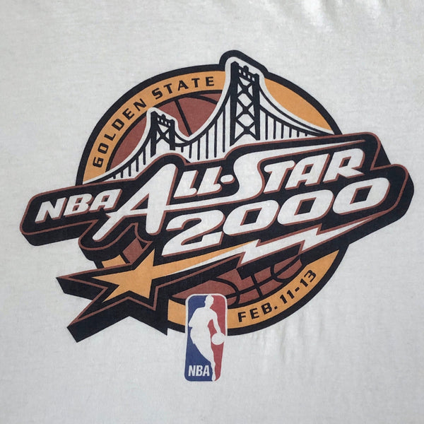 Vintage 2000 NBA All-Star Game Golden State Oakland California T-Shirt (XL)