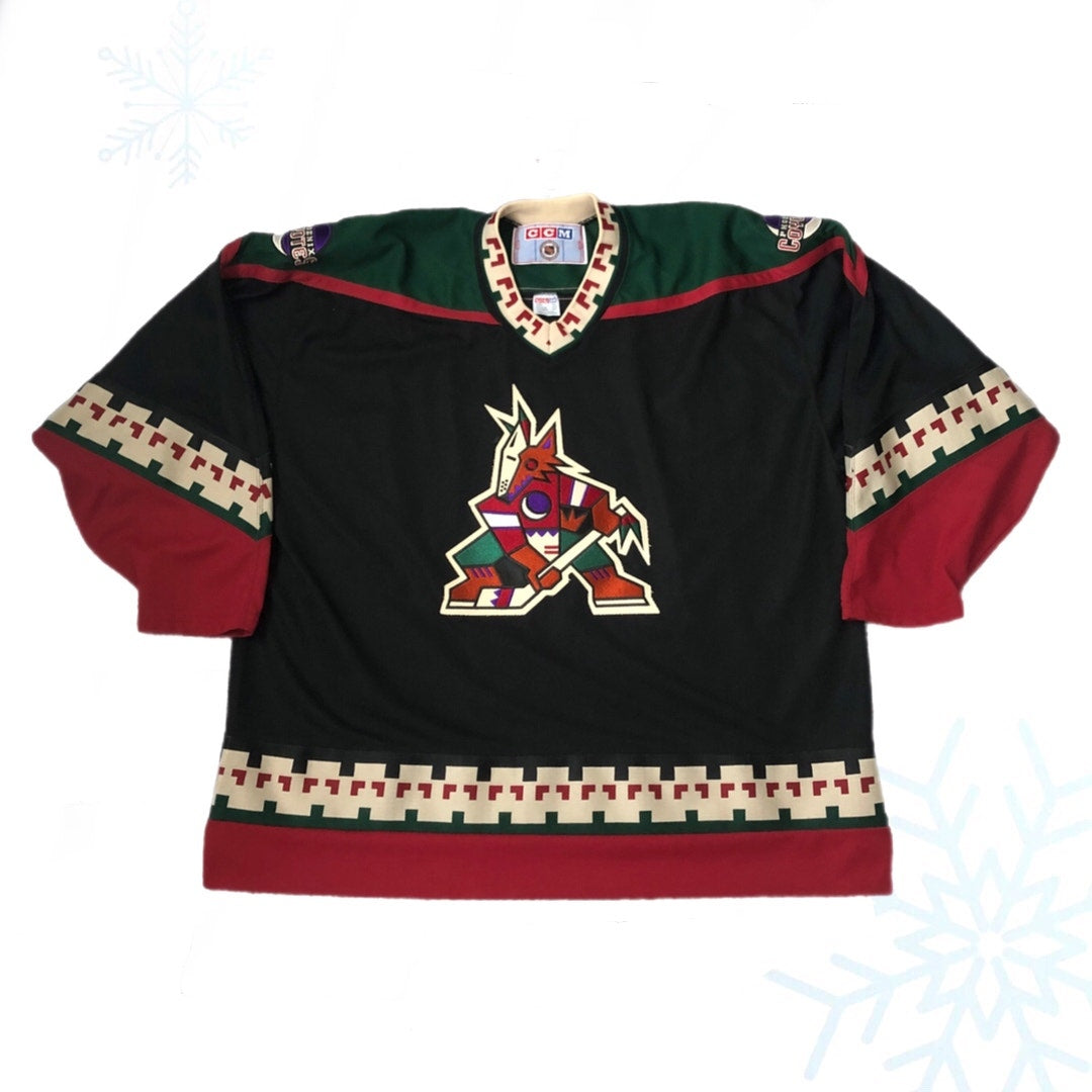 Vintage NHL Phoenix Coyotes Kachina CCM Jersey (XXL)
