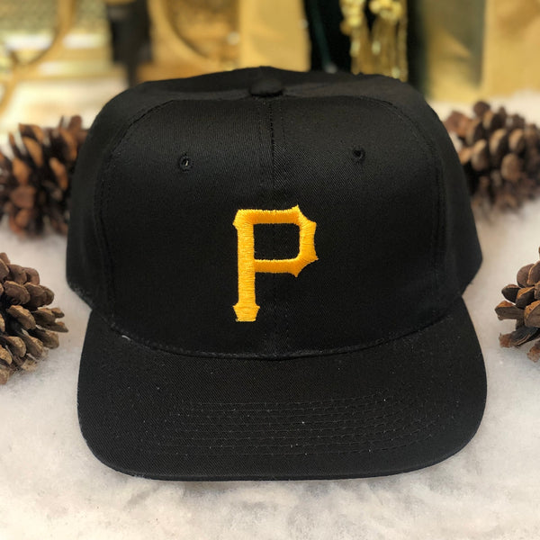 Vintage Deadstock NWT MLB Pittsburgh Pirates Signatures Outdoor Cap YoungAn Twill Snapback Hat