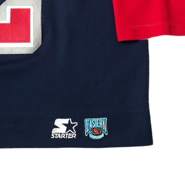 Vintage NHL New York Rangers Lady Liberty Brian Leetch Hockey Jersey (M)