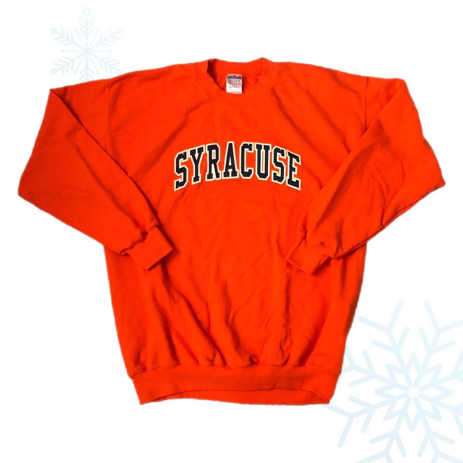 Vintage NCAA Syracuse Orangemen College y2k Crewneck Sweatshirt (L)