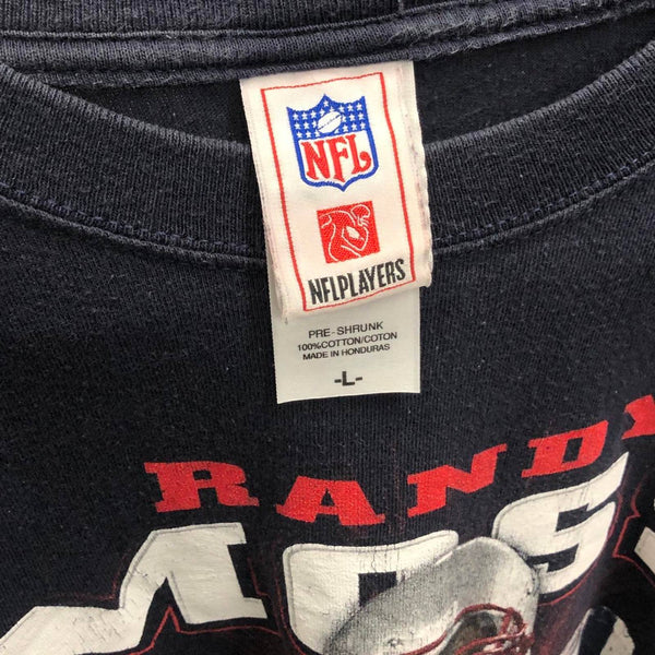 NFL New England Patriots Randy Moss Graphic T-Shirt (L)