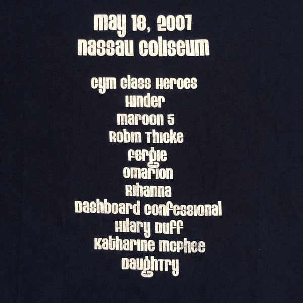2007 Z100's Zootopia Nassau Coliseum Concert T-Shirt (M)