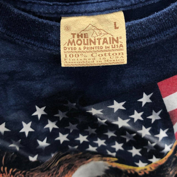 2005 Support Our Troops USA The Mountain Eagle Tie-Dye All Over Print T-Shirt