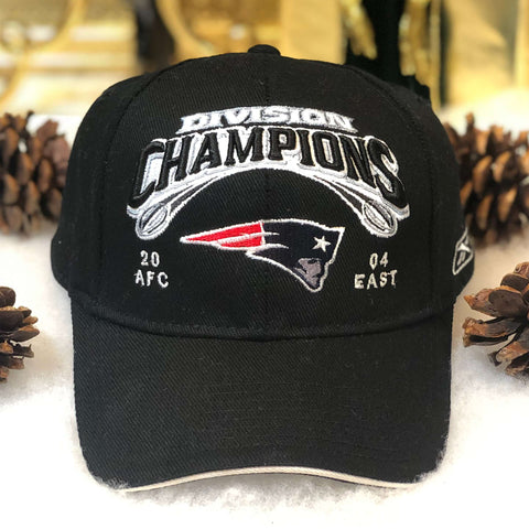 2004 NFL New England Patriots AFC East Champions Reebok Strapback Hat