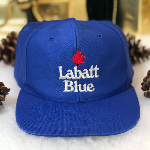 Vintage Labatt Blue Beer Wool Snapback Hat