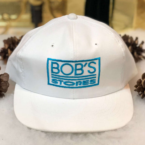 Vintage Deadstock NWOT Bob's Stores Twill Snapback Hat