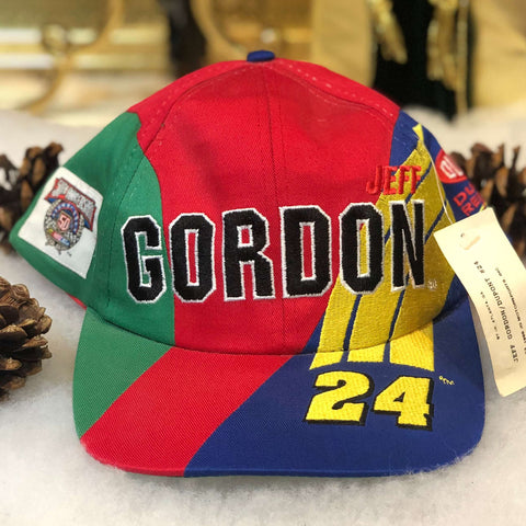 Vintage Deadstock NWT 1998 NASCAR Jeff Gordon 50th Anniversary Twill Snapback Hat