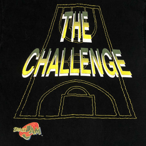 Vintage 1996 Space Jam Swackhammer All Over Print T-Shirt (L)