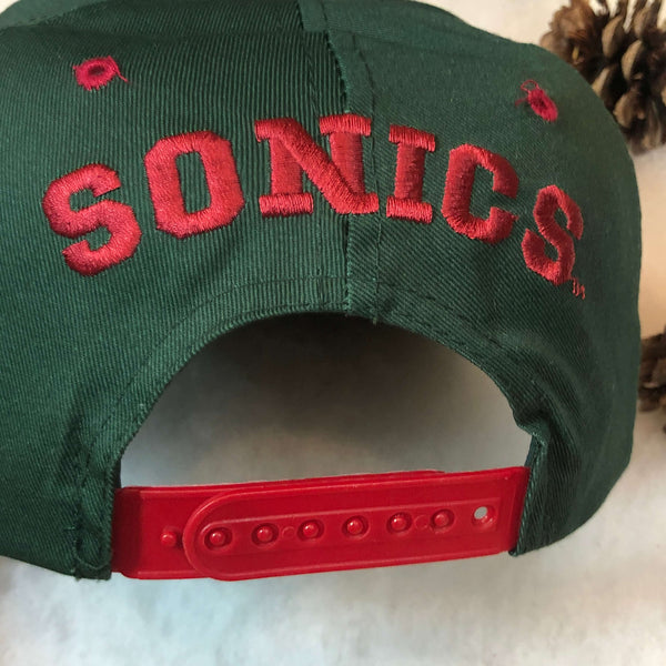 Vintage NBA Seattle Supersonics Key Arena Logo 7 Twill Snapback Hat