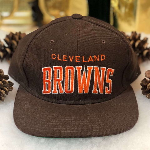 Vintage NFL Cleveland Browns Starter Arch Wool Snapback Hat