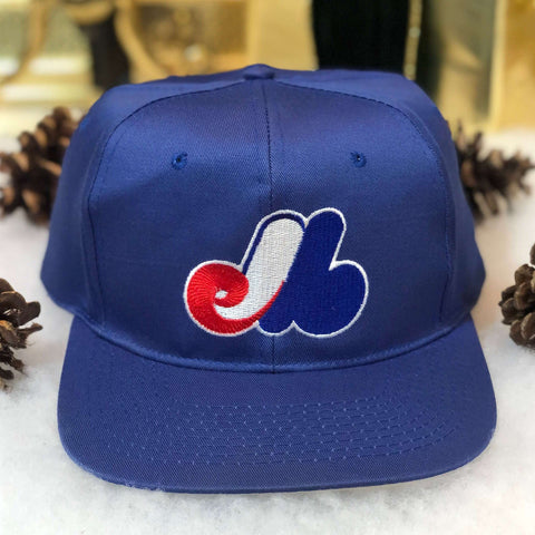 Vintage MLB Montreal Expos Drew Pearson Twill Snapback Hat