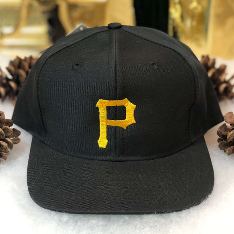 Vintage 1994 Deadstock NWT MLB Pittsburgh Pirates Logo 7 Twill Snapback Hat