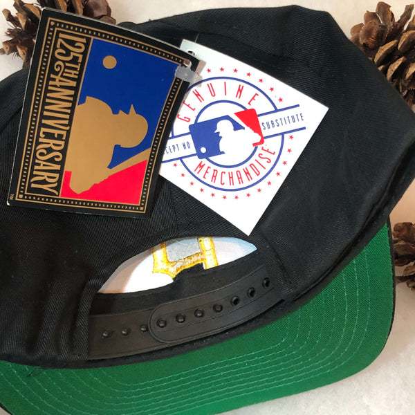 Vintage 1994 Deadstock NWT MLB Pittsburgh Pirates Logo 7 Twill Snapback Hat