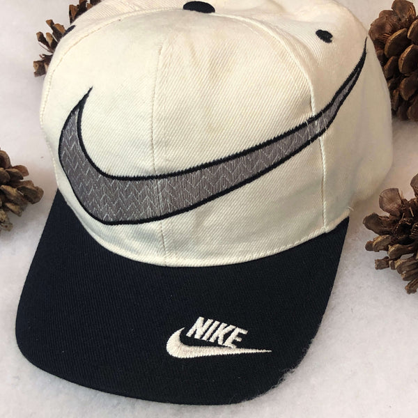 Vintage Nike Swoosh Big Logo Wool Snapback Hat