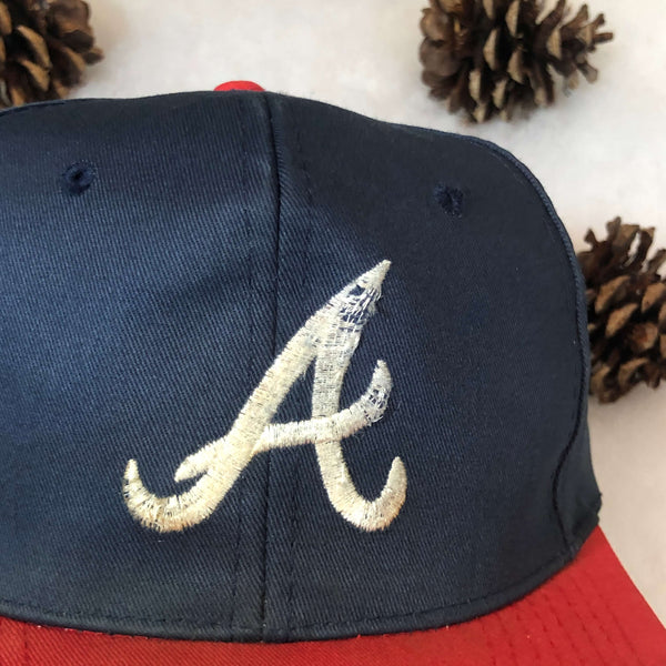 Vintage MLB Atlanta Braves Drew Pearson Twill Snapback Hat