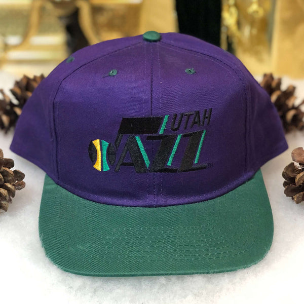 Vintage NBA Utah Jazz Drew Pearson Twill Snapback Hat