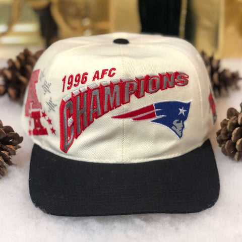 Vintage 1996 NFL New England Patriots AFC Champions Sports Specialties Shadow Snapback Hat