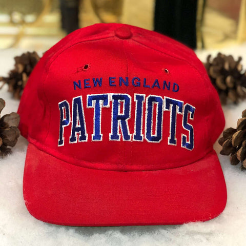 Vintage NFL New England Patriots Starter Arch Twill Snapback Hat