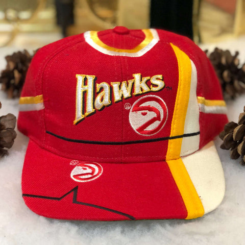 Vintage Deadstock NWOT NBA Atlanta Hawks Twins Enterprise Jersey Wool Snapback Hat