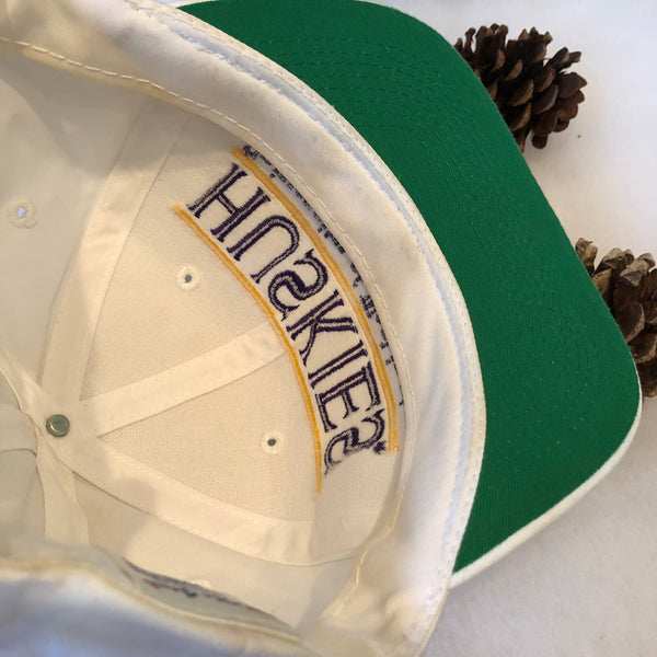 Vintage The Game NCAA Washington Huskies Split Bar Snapback Hat