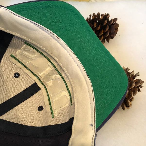 Vintage The Game NCAA Salve Regina Seahawks Split Bar Snapback Hat
