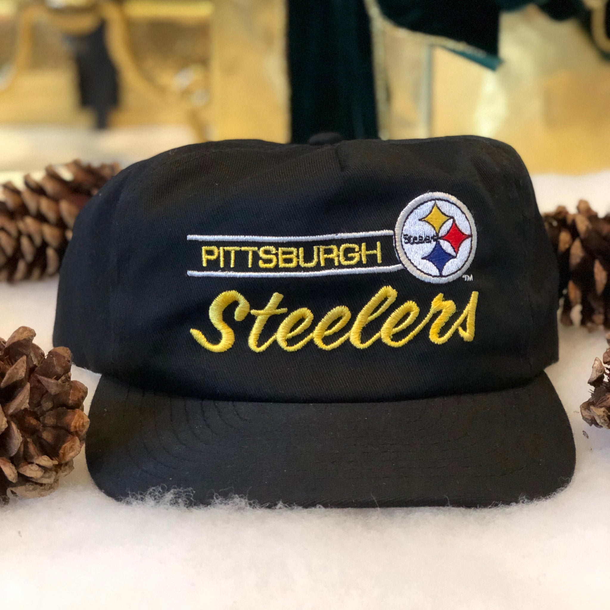 Vintage Annco NFL Pittsburgh Steelers Snapback Hat