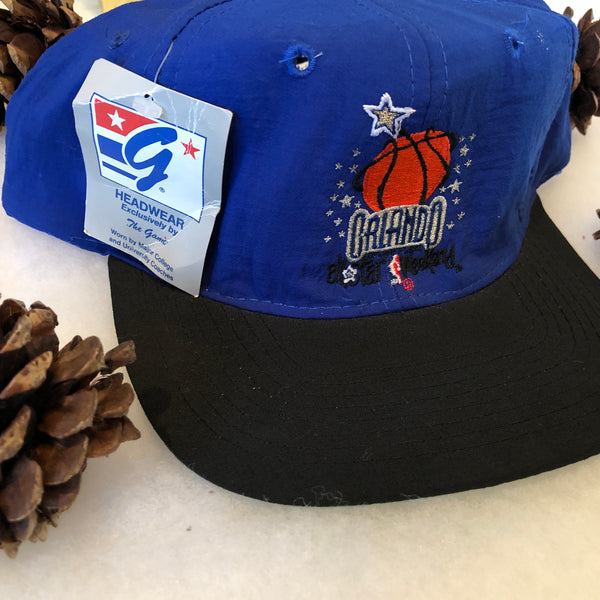 Vintage Deadstock NWT The Game 1992 NBA All-Star Weekend Orlando Snapback Hat
