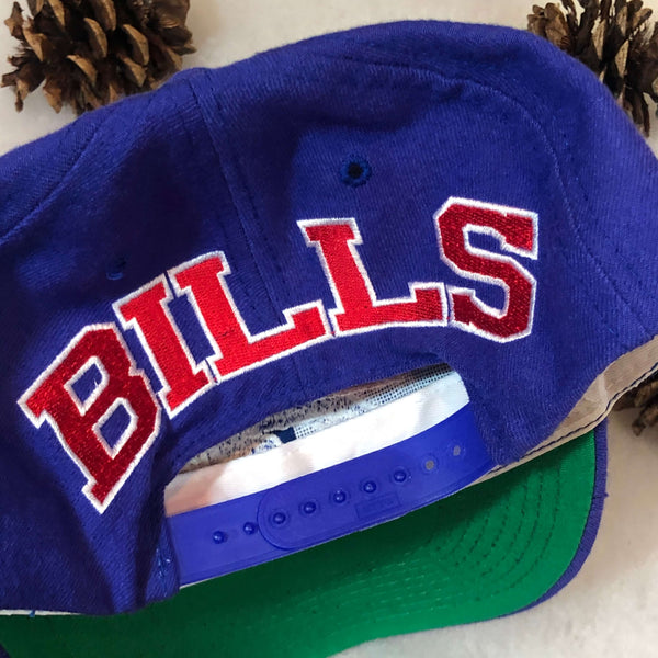 Vintage NFL Bufallo Bills American Needle Blockhead Wool Snapback Hat