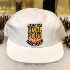 Vintage Deadstock NWOT 1993 NCAA New Orleans Final Four Twill Snapback Hat